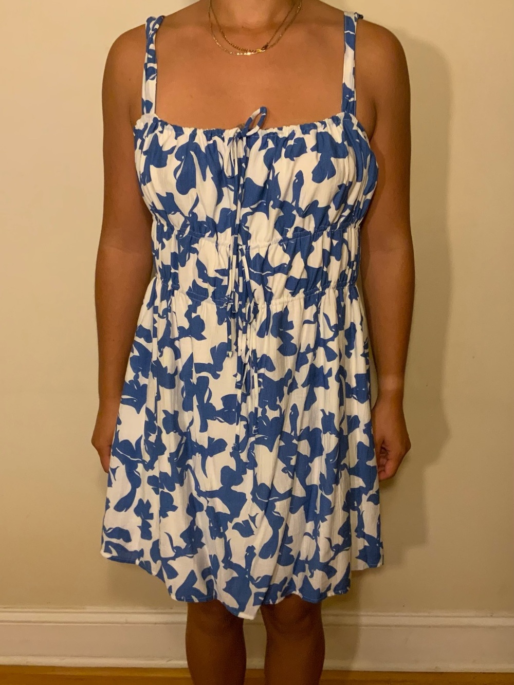 Abercrombie & Fitch Blue/White Summer Dress